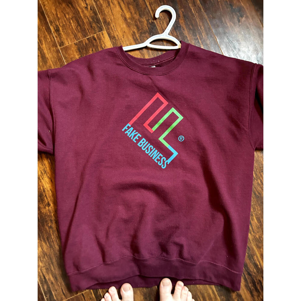 Tim Dillon Podcast Fake Business Crewneck Sweater Large